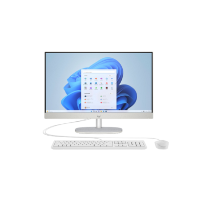 HP All-in-One 24-cr0100ny PC23,8,NT,1335U,16GB,512Gb,freeDOS,Wlan,periferija,bijeli centraltech zepce