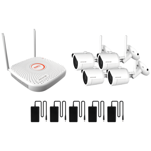 Set za video nadzor, 2 Mpixel, 4 x bullet cam., 9 ch, WiFi centraltech zepce