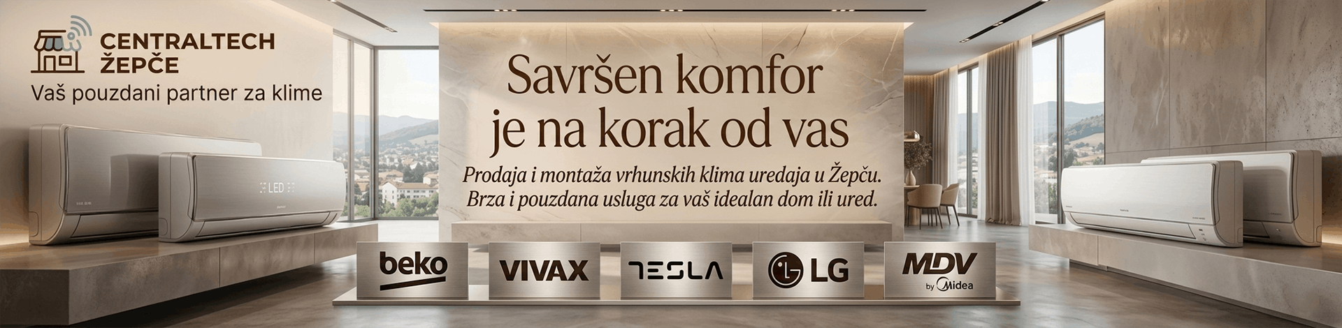 prodaja montaza i servis klima uredjaja